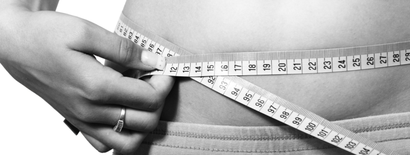 Lohn einer Diät - der Bauch wird weniger