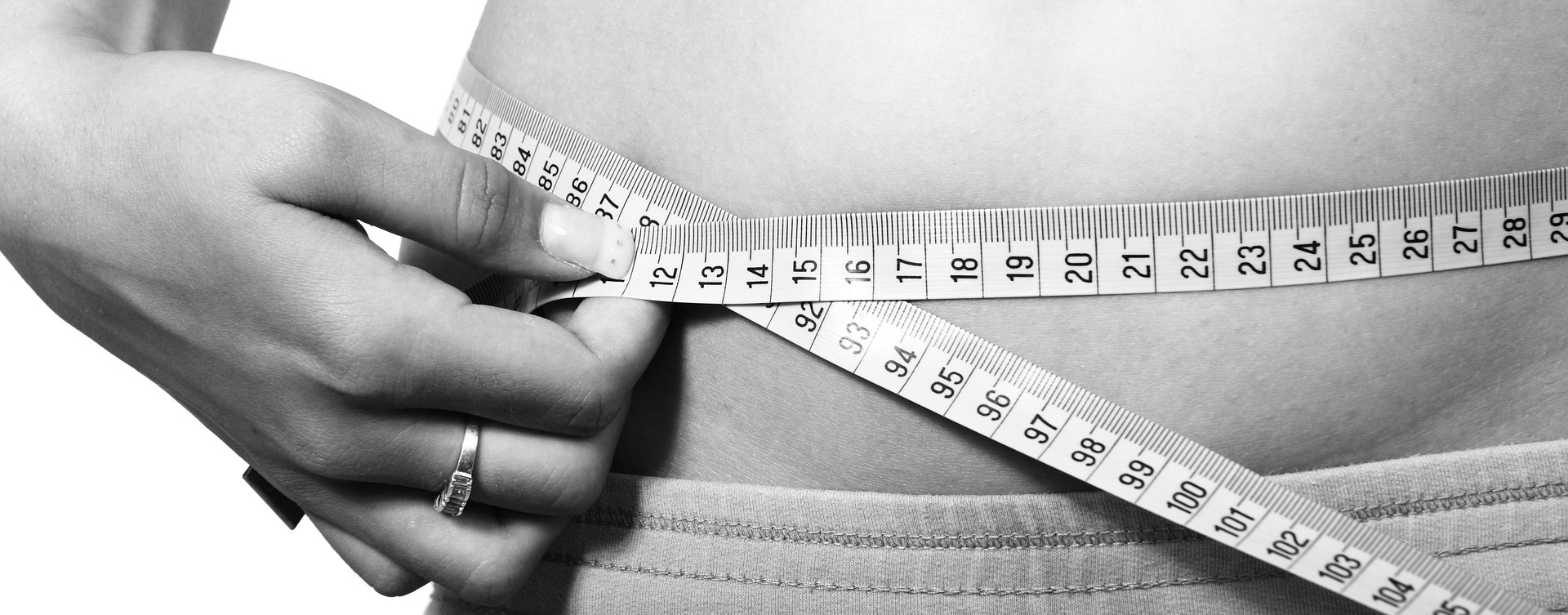 Lohn einer Diät - der Bauch wird weniger